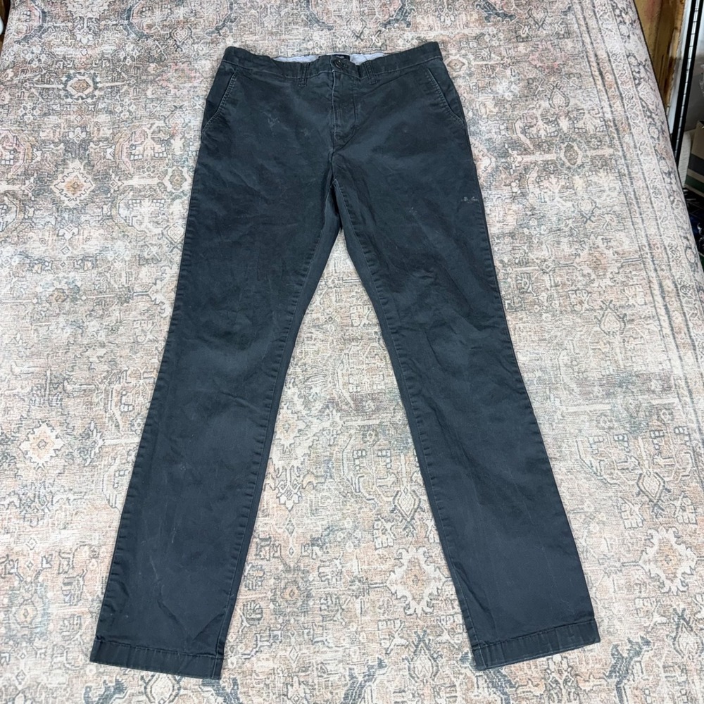 Tommy Hilfiger Classic Fit Chino/Slacks Pants Mens 34x34 Black Casual Dress